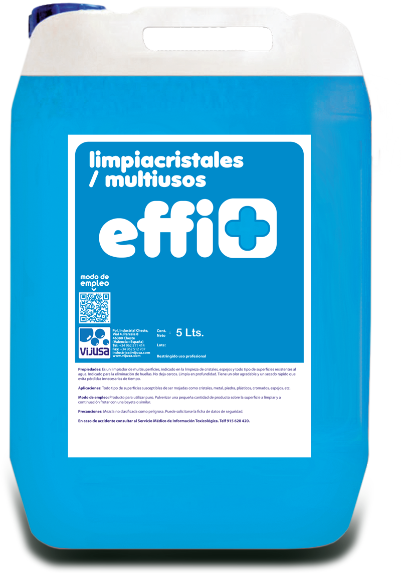 EFFI-limpiacristales-multiusos