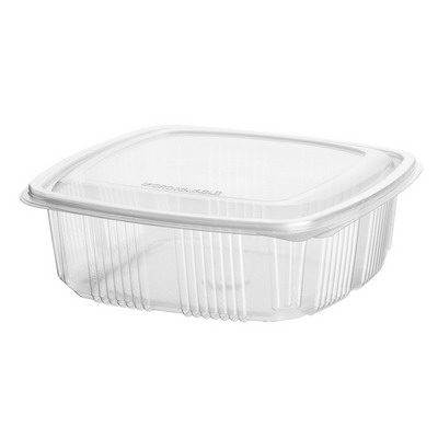 Envase PP con bisagra. Reutilizable
